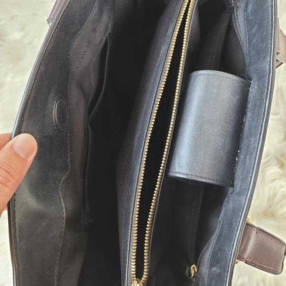 COACH Swaggers Carryall Black Exotic Bag - Picture 8 of 11